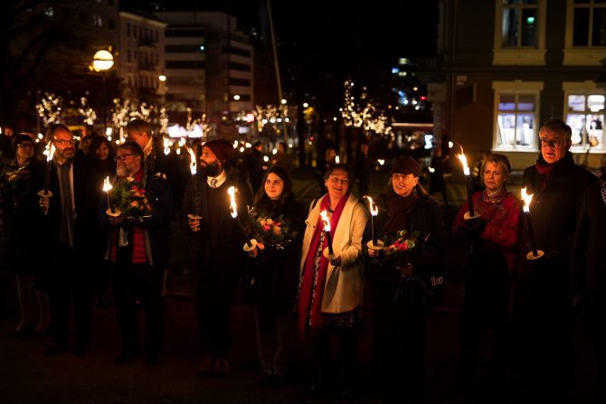 HRDAG in Bergen after the Rafto Prize Award Ceremony in 2021. Photo: The Rafto Foundation.