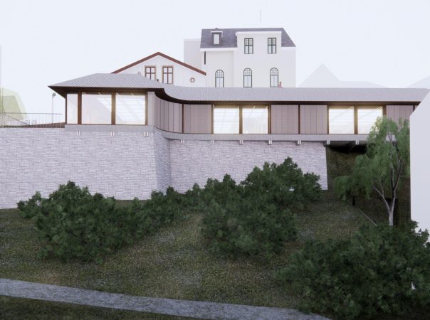 Illustrasjon: 3RW. Illustrasjon av huset.